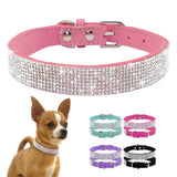 Rhinestone Dog and Cat Collars