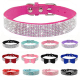 Rhinestone Dog and Cat Collars