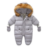 Full-Body Baby/Toddler Jumpsuit with Gloves