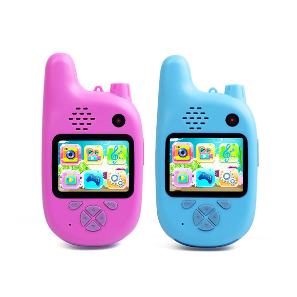 Walkie-Talkie for Kids with Cartoons, Games and Camera