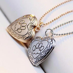 Paw Heart Locket