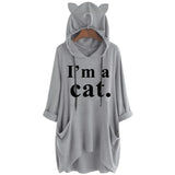 Cat Hooded Sweatshirts