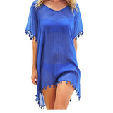 Women's Bikini Cover Up Mini-Dress