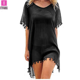 Women's Bikini Cover Up Mini-Dress