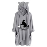 Cat Hooded Sweatshirts