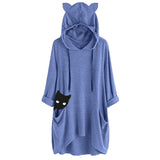 Cat Hooded Sweatshirts