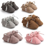 Baby Moccasins (Suede and Non-Slip)