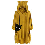 Cat Hooded Sweatshirts